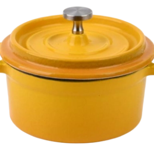 enamel cast iron mini pot